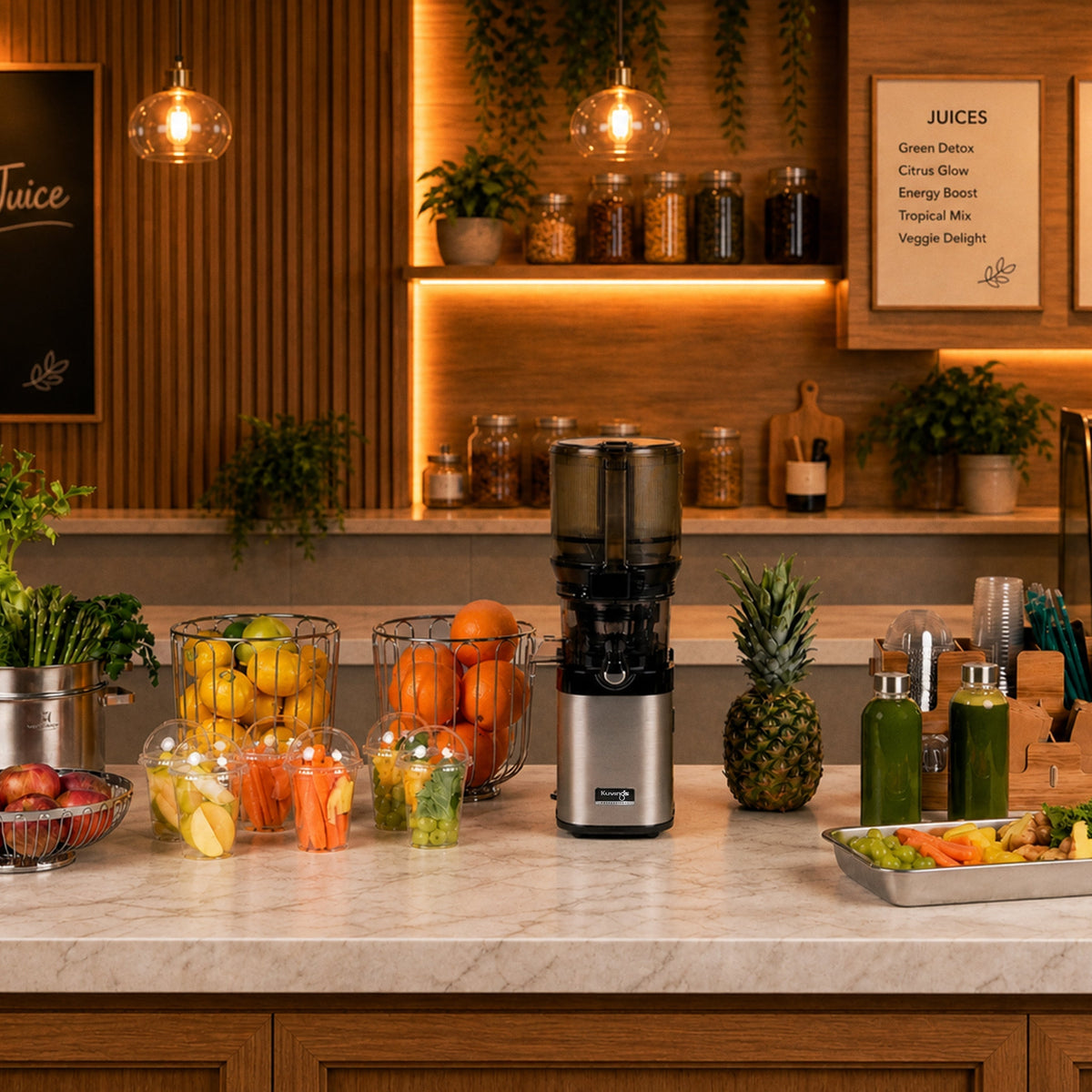 Kuvings CS-800 AutoChef – premiera profesjonalnej wyciskarki dla gastronomii