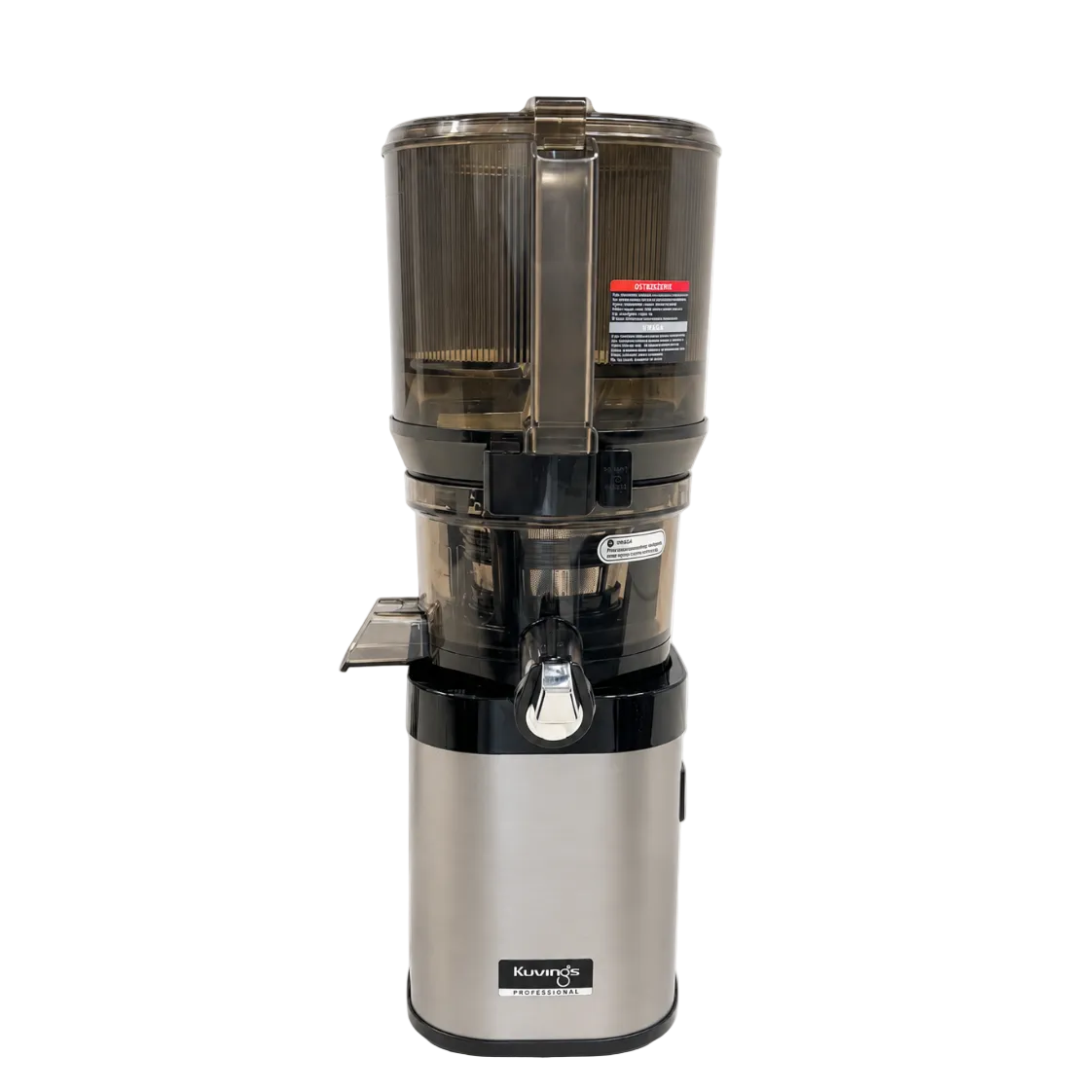 Wyciskarka gastronomiczna Kuvings CS-800 AutoChef na barze restauracyjnym